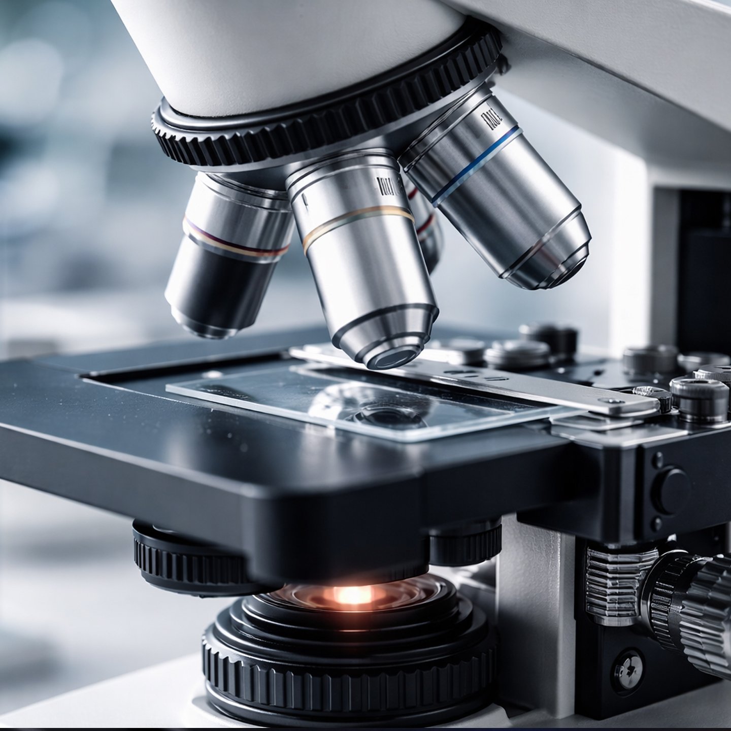 <small>Microscopia de Precisão </small>Começa na Mecânica Óptica