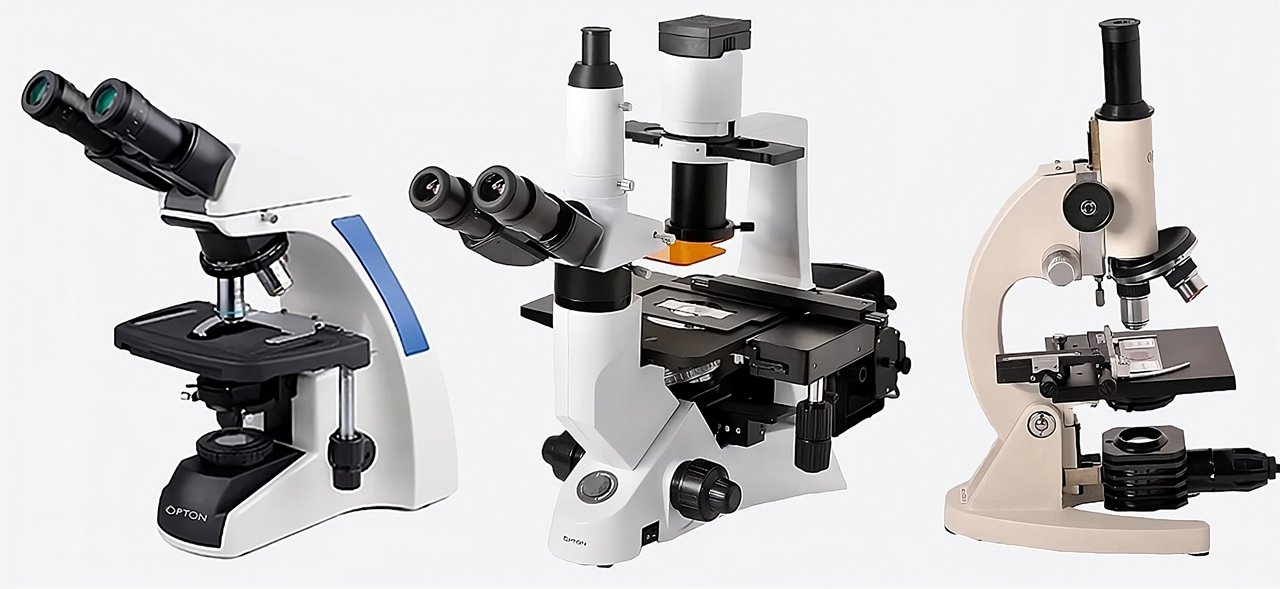 Tipos de Microscópio