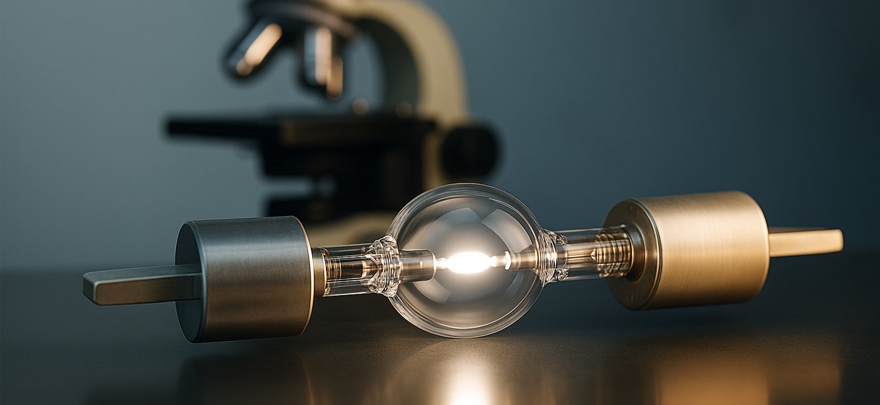Lâmpada de Xenônio para Microscópio