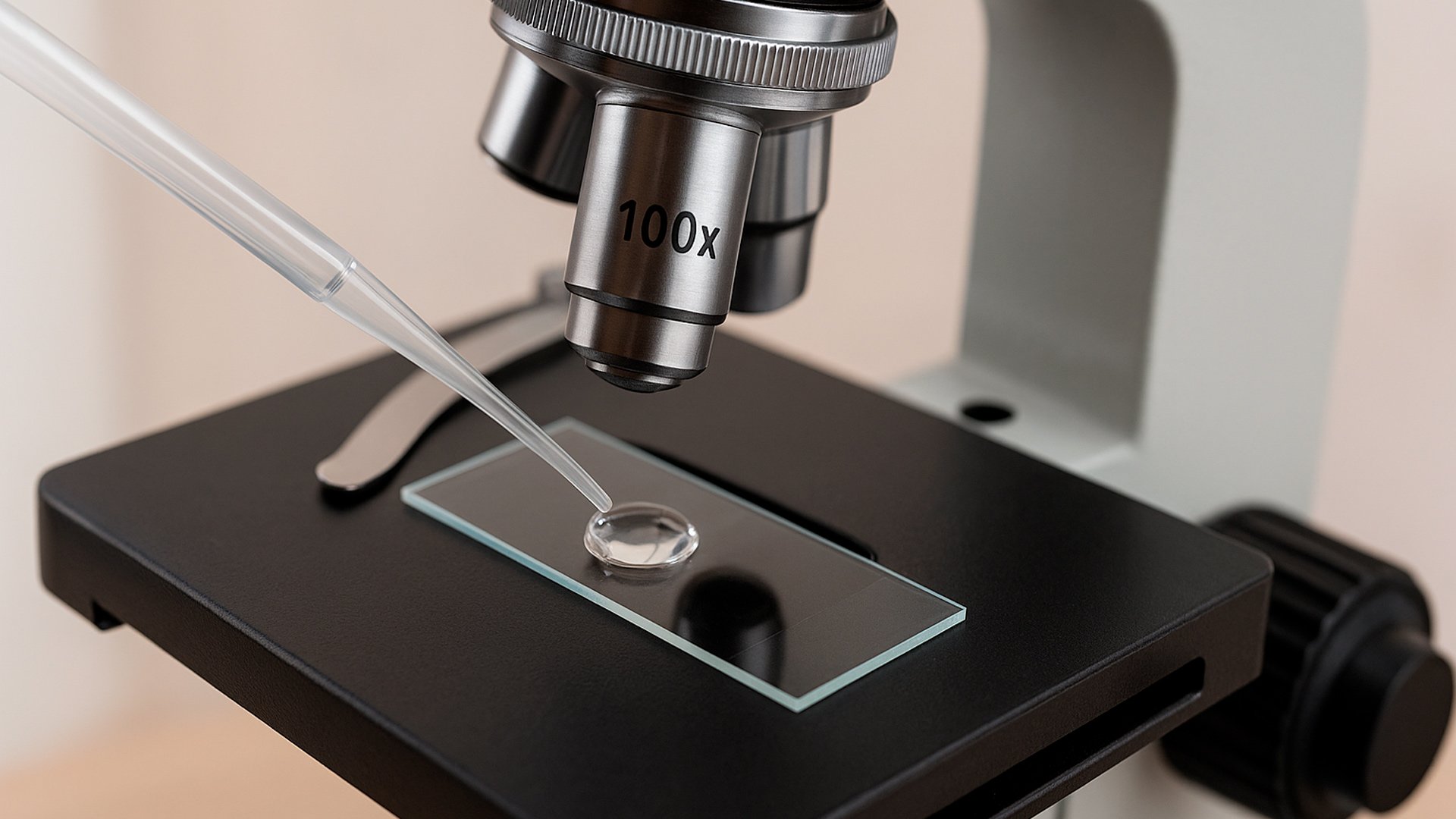 óleo de imersão para microscopia