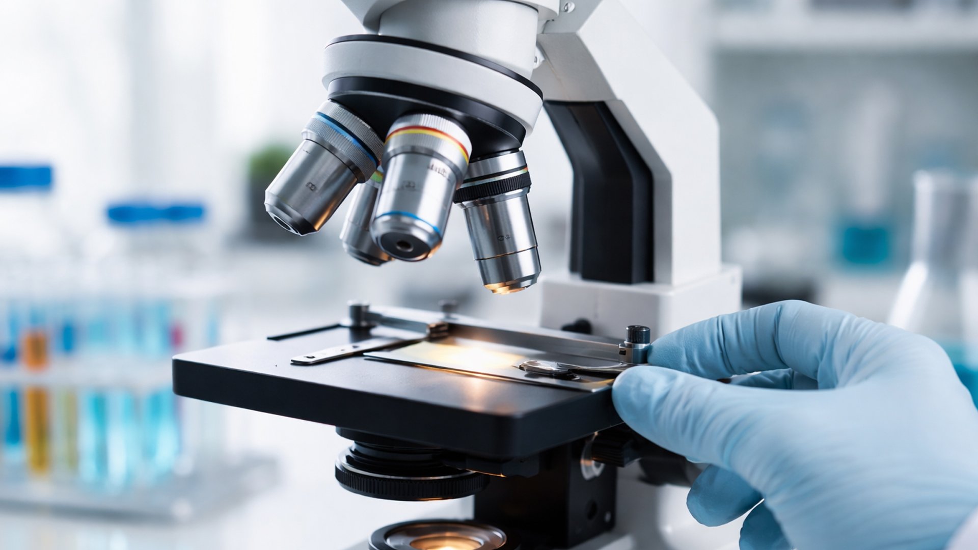 Como Preparar o Microscópio para Uso Correto