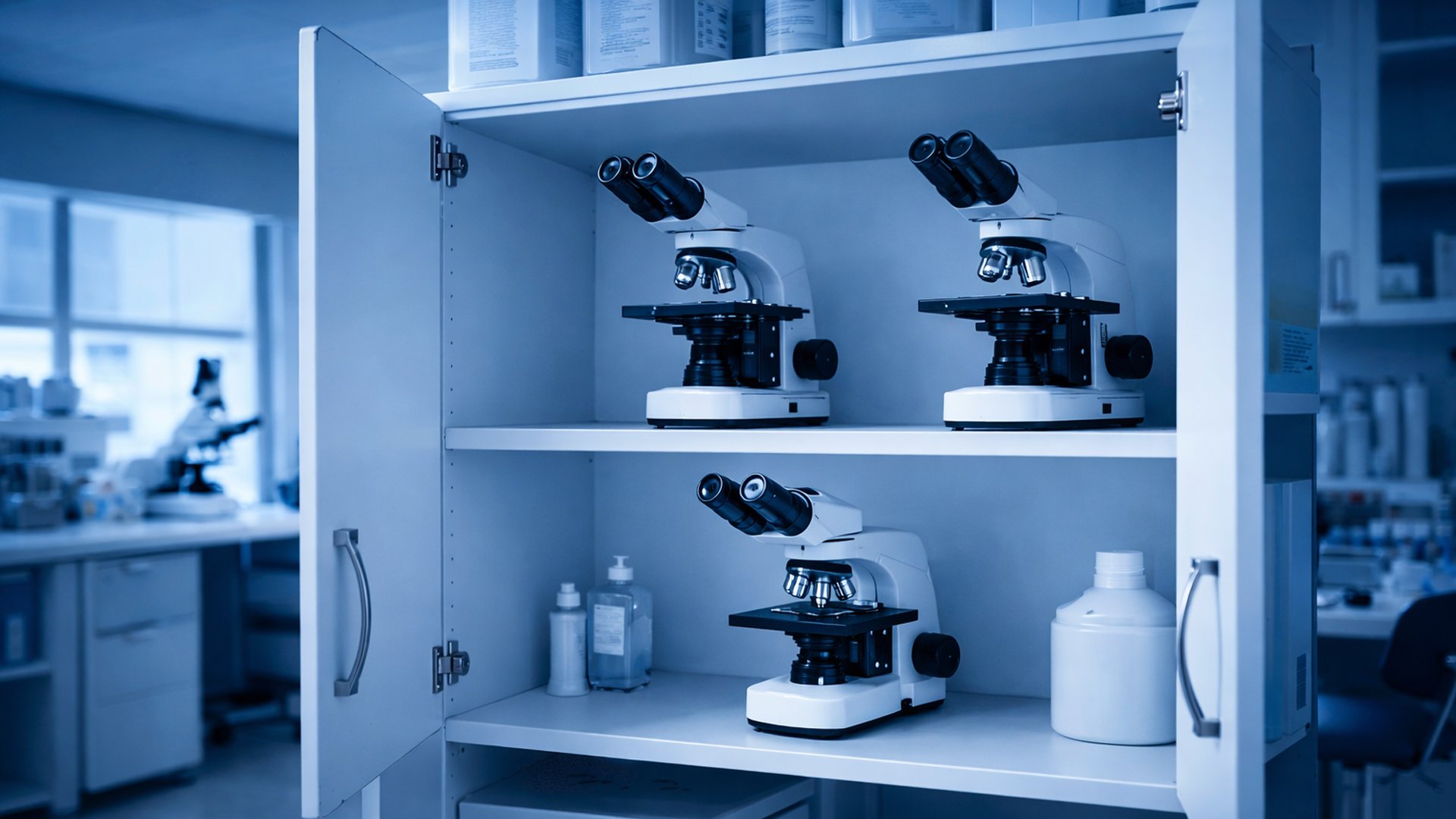 conservação de microscópio e prevenção de fungos